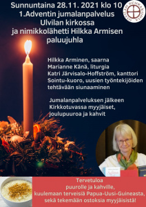 Sanajumalanpalvelus, Hilkka Armisen paluujuhla Hilkka Arminen