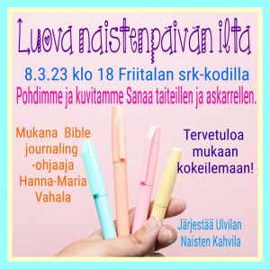luova naistenpäivän ilta