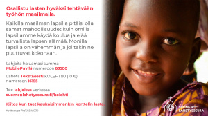Messu Suomen Lähetysseuran vetoomus